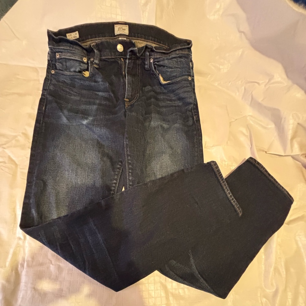 J. Crew Dark Blue Skinny Jeans